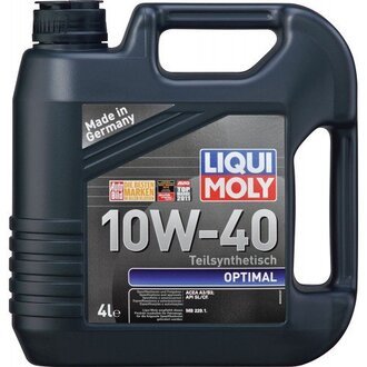 3930 LIQUI MOLY Масло моторное Liqui Moly Optimal 10W-40 (4 л)