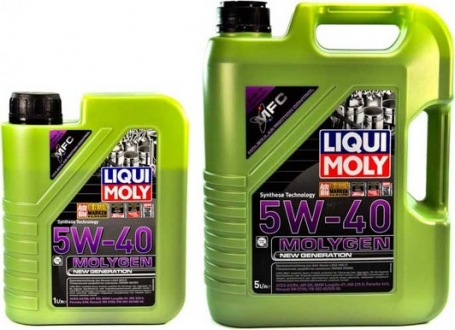 9053 LIQUI MOLY Масло моторное Liqui Moly Molygen New Generation 5W-40 (1 л)