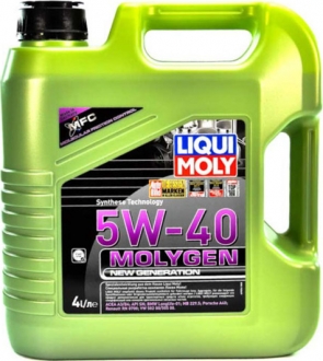 9054 LIQUI MOLY Масло моторное Liqui Moly Molygen New Generation 5W-40 (4 л)