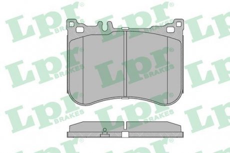 05P1968 LPR Колодки тормозные mercedes w222с217 13- передние