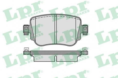 05P1986 LPR Тормозные колодки