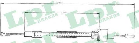 C0093C LPR Тросик сцепления