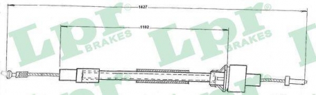 C0094C LPR Трос сцепление