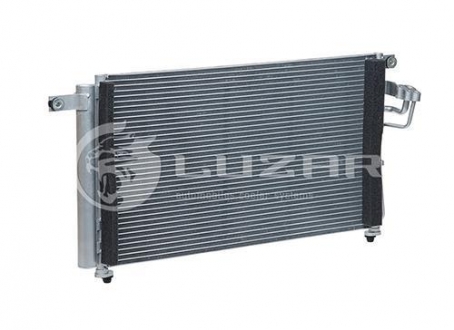 LRAC 08G1 LUZAR Радиатор кондиционера Rio 1.4/1.6 (05-) АКПП/МКПП (LRAC 08G1) Luzar