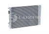 Радиатор кондиционера Solaris 1.4/1.6 (10-) АКПП/МКПП с ресивером 530*371*16 (LRAC 08L4) Luzar