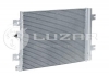 Радиатор кондиционера Logan 1.4/1.6 (08-) АКПП/МКПП с ресивером (LRAC 0961) Luzar