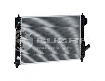 LRc 05180 LUZAR Радиатор охлаждения Авео T255 (2010-)/ВИДА 109 л/с (2012-) автомат (алюм-паяный) Luzar