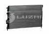 Радиатор охлаждения MEGANE I (98-) A/C 1.4i / 1.6i / 2.0i / 1.9dTi (LRc 0942) Luzar