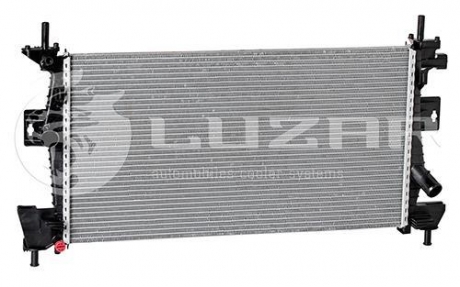LRc 1075 LUZAR Радиатор охлаждения Focus III (11-)/C-Max (11-) 1.6i/2.0i Zetec / FORD USA МКПП/АКПП (LRc 1075) Luzar