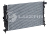 Радиатор охлаждения Vectra B 1.6i / 1.8i / 2.0i / 2.0TD / 2.2i / 2.2TD(95-) МКПП (LRc 2180) Luzar