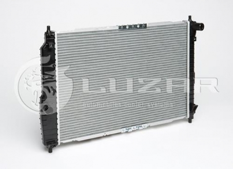 LRc CHAv05125 LUZAR Радиатор охлаждения Авео (L=600) (алюм-паяный) Luzar