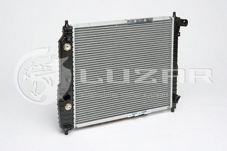 LRc CHAv05224 LUZAR Радиатор охлаждения Авео (L=480) автомат (алюм-паяный) Luzar