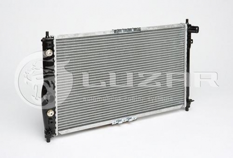 LRc CHLs02260 LUZAR Радиатор охлаждения Ланос автомат (до 2000г) (алюм-паяный) Luzar
