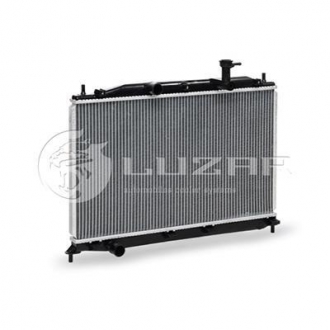 LRc KIRi05100 LUZAR Радиатор охлаждения Rio 1.4/1.6 (05-) МКПП (алюм) (LRc KIRi05100) Luzar