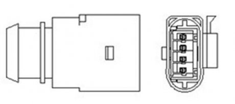 466016355039 MAGNETI MARELLI Лямбда-зонд MAGNETI OSM039 AUDI A4,A6,A6 ALLROAD 2.4-3.2 04-11