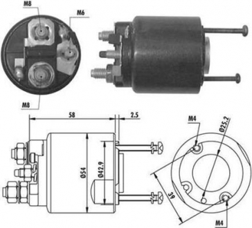 940113050064 MAGNETI MARELLI Втягивающее реле