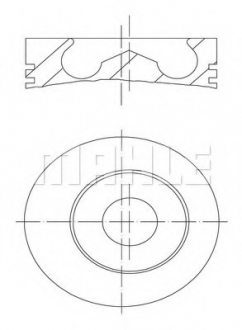 101 93 00 MAHLE / KNECHT Поршень двигуна