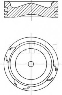 2136900 MAHLE / KNECHT Поршень