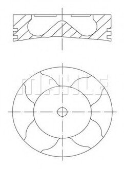 2295400 MAHLE / KNECHT Поршень