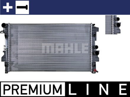 CR608000P MAHLE / KNECHT Радиатор 405 mm MERCEDES-BENZ