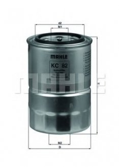 KC82 MAHLE / KNECHT Топливный фильтр