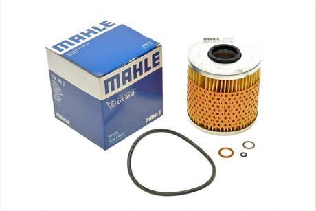 OX91D MAHLE / KNECHT Фильтр масла BMW E30/36/34 1.6/1.8i KNECHT OX91D