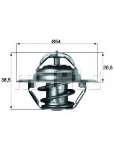 TX 3 87 D MAHLE / KNECHT Термостат системи охолодження двигуна