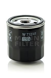 W712/41 MANN Фільтр масляний