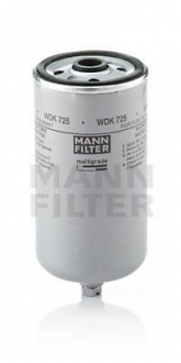 WDK 725 MANN Фильтр топливный MAN/Setra MANN-FILTER WDK 725