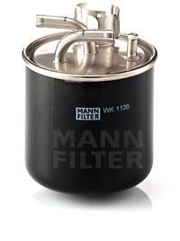 WK1136 MANN Фильтр топливный (пр-во mann)
