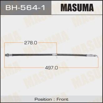 BH5641 MASUMA Шланг тормозной (BH5641) MASUMA