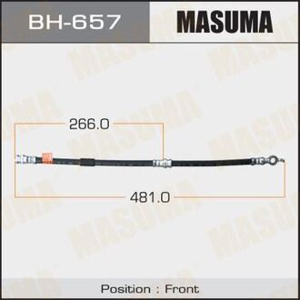 BH657 MASUMA Шланг тормозной (BH657) MASUMA