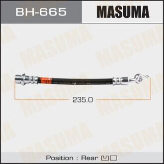 BH665 MASUMA Шланг тормозной (BH665) MASUMA
