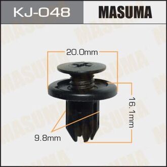 KJ-048 MASUMA Клипса (пластиковая крепежная деталь).