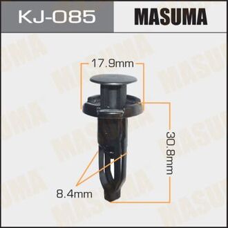 KJ-085 MASUMA Клипса (пластиковая крепежная деталь).