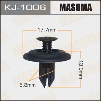 KJ-1006 MASUMA Клипса (пластиковая крепежная деталь)
