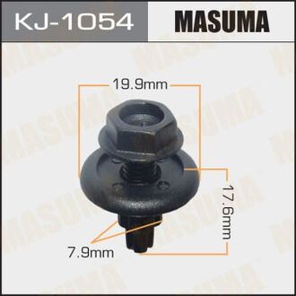 KJ-1054 MASUMA Клипса (пластиковая крепежная деталь)