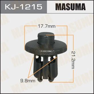 KJ-1215 MASUMA Клипса (пластиковая крепежная деталь) 9046710170 90467101B0