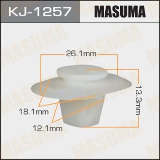 KJ-1257 MASUMA Клипса (пластиковая крепежная деталь)