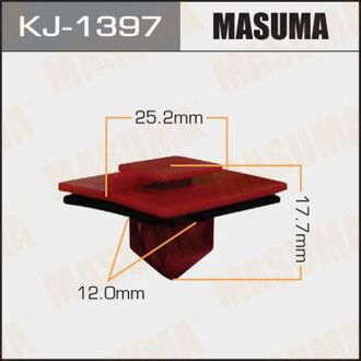KJ-1397 MASUMA Клипса (пластиковая крепежная деталь)