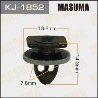 KJ-1852 MASUMA Клипса (пластиковая крепежная деталь)