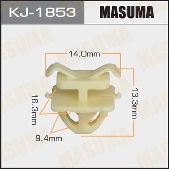 KJ-1853 MASUMA Клипса (пластиковая крепежная деталь)
