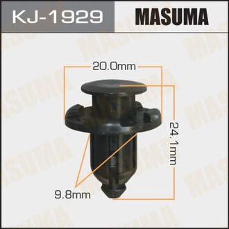 KJ-1929 MASUMA Клипса (пластиковая крепежная деталь)