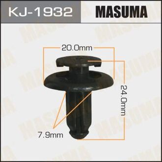 KJ-1932 MASUMA Клипса (пластиковая крепежная деталь)