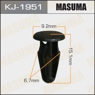 KJ-1951 MASUMA Клипса (пластиковая крепежная деталь)