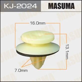 KJ-2024 MASUMA Клипса (пластиковая крепежная деталь)