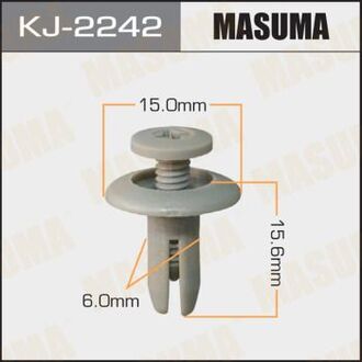 KJ-2242 MASUMA Клипса (пластиковая крепежная деталь)