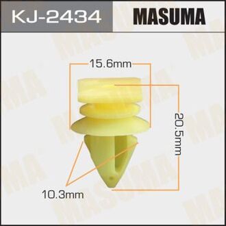 KJ-2434 MASUMA Клипса (пластиковая крепежная деталь)