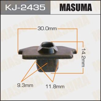 KJ-2435 MASUMA Клипса (пластиковая крепежная деталь)