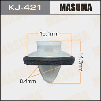 KJ-421 MASUMA Клипса (пластиковая крепежная деталь)